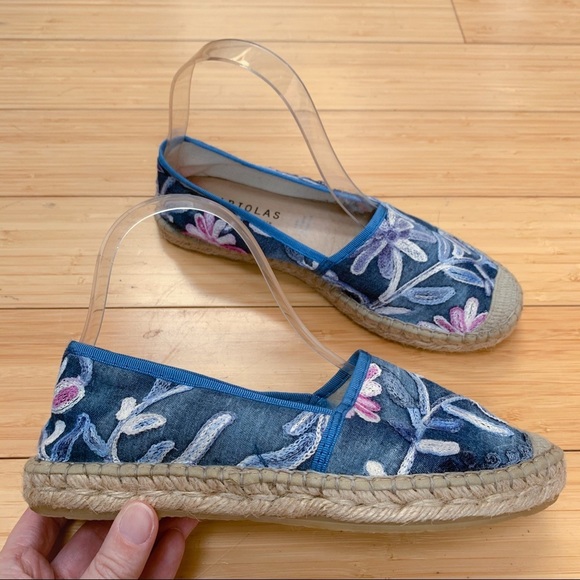 FabioLas Embroidered Espadrilles, 36. - Picture 5 of 9